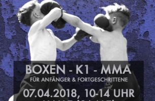 Ankündigung des Kampfsporttrainings von Kontrakultur Halle